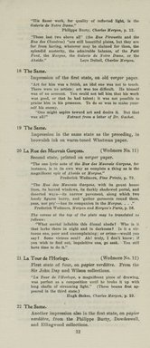 <em>"Checklist."</em>, 1911. Printed material. Brooklyn Museum, NYARC Documenting the Gilded Age phase 2. (Photo: New York Art Resources Consortium, NE300_M55_K44_1911_0014.jpg