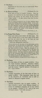 <em>"Checklist."</em>, 1911. Printed material. Brooklyn Museum, NYARC Documenting the Gilded Age phase 2. (Photo: New York Art Resources Consortium, NE300_M55_K44_1911_0016.jpg