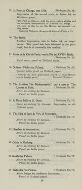 <em>"Checklist."</em>, 1911. Printed material. Brooklyn Museum, NYARC Documenting the Gilded Age phase 2. (Photo: New York Art Resources Consortium, NE300_M55_K44_1911_0020.jpg