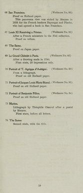 <em>"Checklist."</em>, 1911. Printed material. Brooklyn Museum, NYARC Documenting the Gilded Age phase 2. (Photo: New York Art Resources Consortium, NE300_M55_K44_1911_0021.jpg