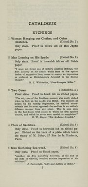 <em>"Checklist."</em>, 1915. Printed material. Brooklyn Museum, NYARC Documenting the Gilded Age phase 2. (Photo: New York Art Resources Consortium, NE300_M61_K44_0007.jpg