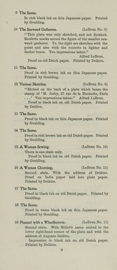 <em>"Checklist."</em>, 1908. Printed material. Brooklyn Museum, NYARC Documenting the Gilded Age phase 2. (Photo: New York Art Resources Consortium, NE300_M61_K44c_0012.jpg