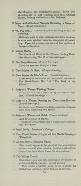 <em>"Checklist."</em>, 1908. Printed material. Brooklyn Museum, NYARC Documenting the Gilded Age phase 2. (Photo: New York Art Resources Consortium, NE300_M61_K44c_0022.jpg