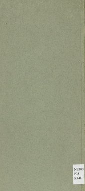 <em>"Back cover."</em>, 1912. Printed material. Brooklyn Museum, NYARC Documenting the Gilded Age phase 2. (Photo: New York Art Resources Consortium, NE300_P38_K44L_0020.jpg