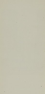 <em>"Blank page."</em>, 1905. Printed material. Brooklyn Museum, NYARC Documenting the Gilded Age phase 2. (Photo: New York Art Resources Consortium, NE300_P38_K44_0014.jpg