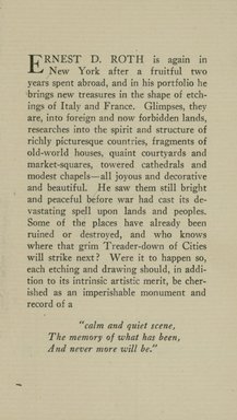 <em>"Text."</em>, 1915. Printed material. Brooklyn Museum, NYARC Documenting the Gilded Age phase 2. (Photo: New York Art Resources Consortium, NE300_R74_K44_0005.jpg