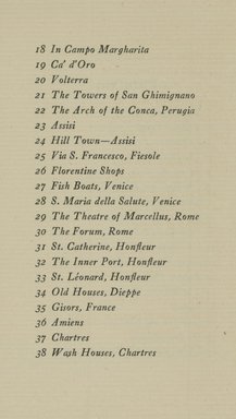 <em>"Checklist."</em>, 1915. Printed material. Brooklyn Museum, NYARC Documenting the Gilded Age phase 2. (Photo: New York Art Resources Consortium, NE300_R74_K44_0008.jpg