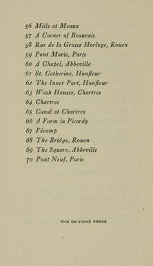 <em>"Checklist."</em>, 1915. Printed material. Brooklyn Museum, NYARC Documenting the Gilded Age phase 2. (Photo: New York Art Resources Consortium, NE300_R74_K44_0010.jpg