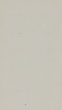 <em>"Blank page."</em>, 1916. Printed material. Brooklyn Museum, NYARC Documenting the Gilded Age phase 2. (Photo: New York Art Resources Consortium, NE300_R74_K44p_0018.jpg