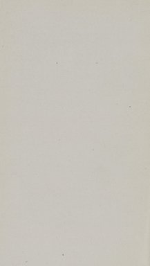 <em>"Blank page."</em>, 1916. Printed material. Brooklyn Museum, NYARC Documenting the Gilded Age phase 2. (Photo: New York Art Resources Consortium, NE300_R74_K44p_0028.jpg