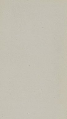 <em>"Blank page."</em>, 1916. Printed material. Brooklyn Museum, NYARC Documenting the Gilded Age phase 2. (Photo: New York Art Resources Consortium, NE300_R74_K44p_0040.jpg