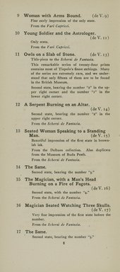 <em>"Checklist."</em>, 1922. Printed material. Brooklyn Museum, NYARC Documenting the Gilded Age phase 2. (Photo: New York Art Resources Consortium, NE300_T44_K44_0010.jpg
