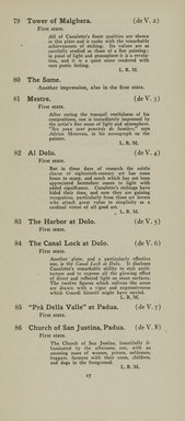 <em>"Checklist."</em>, 1922. Printed material. Brooklyn Museum, NYARC Documenting the Gilded Age phase 2. (Photo: New York Art Resources Consortium, NE300_T44_K44_0017.jpg