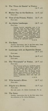 <em>"Checklist."</em>, 1922. Printed material. Brooklyn Museum, NYARC Documenting the Gilded Age phase 2. (Photo: New York Art Resources Consortium, NE300_T44_K44_0019.jpg