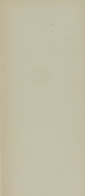 <em>"Blank page."</em>, 1922. Printed material. Brooklyn Museum, NYARC Documenting the Gilded Age phase 2. (Photo: New York Art Resources Consortium, NE300_T44_K44_0027.jpg