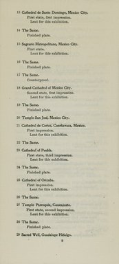 <em>"Checklist."</em>, 1910. Printed material. Brooklyn Museum, NYARC Documenting the Gilded Age phase 2. (Photo: New York Art Resources Consortium, NE300_W27_K44_0010.jpg