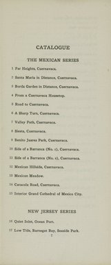 <em>"Checklist."</em>, 1913. Printed material. Brooklyn Museum, NYARC Documenting the Gilded Age phase 2. (Photo: New York Art Resources Consortium, NE300_W27_K44d_0009.jpg