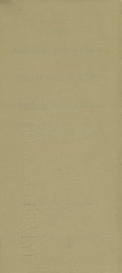 <em>"Inside front cover."</em>, 1911. Printed material. Brooklyn Museum, NYARC Documenting the Gilded Age phase 2. (Photo: New York Art Resources Consortium, NE300_W27_K44e_0002.jpg
