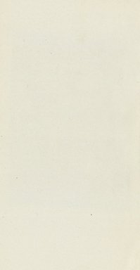 <em>"Blank page."</em>, 1908. Printed material. Brooklyn Museum, NYARC Documenting the Gilded Age phase 2. (Photo: New York Art Resources Consortium, NE300_W39_H21_0018.jpg