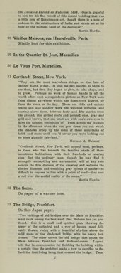<em>"Checklist."</em>, 1913. Printed material. Brooklyn Museum, NYARC Documenting the Gilded Age phase 2. (Photo: New York Art Resources Consortium, NE300_W39_K44_1913_0009.jpg