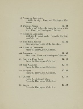 <em>"Checklist."</em>, 1916. Printed material. Brooklyn Museum, NYARC Documenting the Gilded Age phase 2. (Photo: New York Art Resources Consortium, NE300_W57_K37_0009.jpg