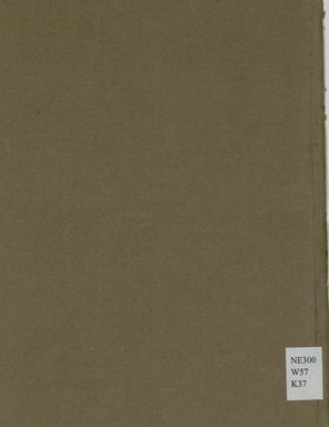 <em>"Back cover."</em>, 1916. Printed material. Brooklyn Museum, NYARC Documenting the Gilded Age phase 2. (Photo: New York Art Resources Consortium, NE300_W57_K37_0020.jpg