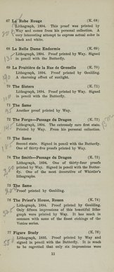 <em>"Checklist."</em>, 1921. Printed material. Brooklyn Museum, NYARC Documenting the Gilded Age phase 2. (Photo: New York Art Resources Consortium, NE300_W57_K44L_1921_0013.jpg