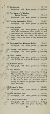 <em>"Checklist."</em>, 1921. Printed material. Brooklyn Museum, NYARC Documenting the Gilded Age phase 2. (Photo: New York Art Resources Consortium, NE300_W57_K44L_1921_0016.jpg