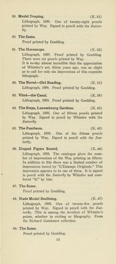 <em>"Checklist."</em>, 1922. Printed material. Brooklyn Museum, NYARC Documenting the Gilded Age phase 2. (Photo: New York Art Resources Consortium, NE300_W57_K44L_1922_0015.jpg