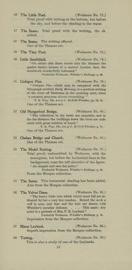 <em>"Checklist."</em>, 1905. Printed material. Brooklyn Museum, NYARC Documenting the Gilded Age phase 2. (Photo: New York Art Resources Consortium, NE300_W57_K44_1905_0017.jpg
