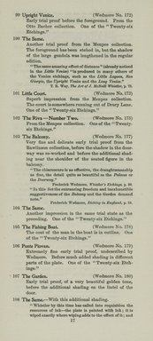 <em>"Checklist."</em>, 1907. Printed material. Brooklyn Museum, NYARC Documenting the Gilded Age phase 2. (Photo: New York Art Resources Consortium, NE300_W57_K44_1907_0019.jpg