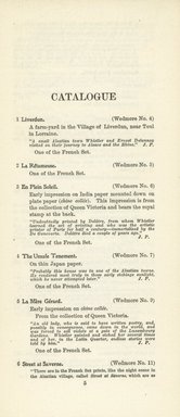 <em>"Checklist."</em>, 1909. Printed material. Brooklyn Museum, NYARC Documenting the Gilded Age phase 2. (Photo: New York Art Resources Consortium, NE300_W57_K44_1909_0007.jpg