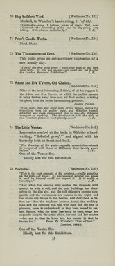 <em>"Checklist."</em>, 1910. Printed material. Brooklyn Museum, NYARC Documenting the Gilded Age phase 2. (Photo: New York Art Resources Consortium, NE300_W57_K44_1910_0017.jpg