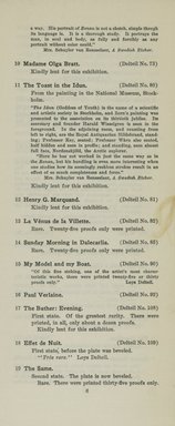 <em>"Checklist."</em>, 1911. Printed material. Brooklyn Museum, NYARC Documenting the Gilded Age phase 2. (Photo: New York Art Resources Consortium, NE300_Z7_K44_1911_0008.jpg