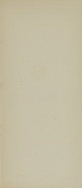 <em>"Blank page."</em>, 1920. Printed material. Brooklyn Museum, NYARC Documenting the Gilded Age phase 2. (Photo: New York Art Resources Consortium, NE300_Z7_K44m_0017.jpg