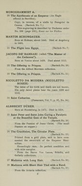 <em>"Checklist."</em>, 1912. Printed material. Brooklyn Museum, NYARC Documenting the Gilded Age phase 2. (Photo: New York Art Resources Consortium, NE30_K44e_0007.jpg