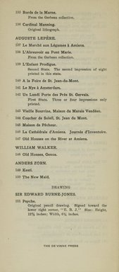 <em>"Checklist."</em>, 1912. Printed material. Brooklyn Museum, NYARC Documenting the Gilded Age phase 2. (Photo: New York Art Resources Consortium, NE30_K44e_0018.jpg