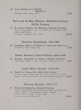 <em>"Checklist."</em>, 1915. Printed material. Brooklyn Museum, NYARC Documenting the Gilded Age phase 2. (Photo: New York Art Resources Consortium, NE65_R11_0026.jpg