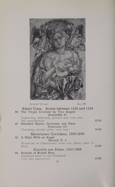 <em>"Checklist with illustration."</em>, 1915. Printed material. Brooklyn Museum, NYARC Documenting the Gilded Age phase 2. (Photo: New York Art Resources Consortium, NE65_R11_0034.jpg