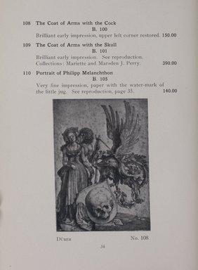 <em>"Checklist with illustration."</em>, 1915. Printed material. Brooklyn Museum, NYARC Documenting the Gilded Age phase 2. (Photo: New York Art Resources Consortium, NE65_R11_0042.jpg