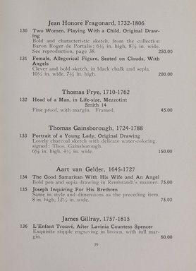 <em>"Checklist."</em>, 1915. Printed material. Brooklyn Museum, NYARC Documenting the Gilded Age phase 2. (Photo: New York Art Resources Consortium, NE65_R11_0047.jpg