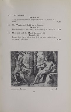 <em>"Checklist with illustration."</em>, 1915. Printed material. Brooklyn Museum, NYARC Documenting the Gilded Age phase 2. (Photo: New York Art Resources Consortium, NE65_R11_0057.jpg