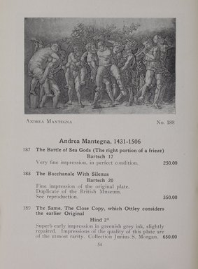 <em>"Checklist with illustration."</em>, 1915. Printed material. Brooklyn Museum, NYARC Documenting the Gilded Age phase 2. (Photo: New York Art Resources Consortium, NE65_R11_0062.jpg