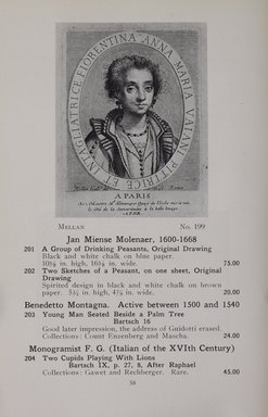 <em>"Checklist with illustration."</em>, 1915. Printed material. Brooklyn Museum, NYARC Documenting the Gilded Age phase 2. (Photo: New York Art Resources Consortium, NE65_R11_0066.jpg