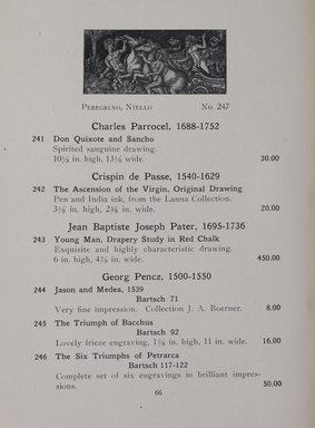 <em>"Checklist with illustration."</em>, 1915. Printed material. Brooklyn Museum, NYARC Documenting the Gilded Age phase 2. (Photo: New York Art Resources Consortium, NE65_R11_0074.jpg