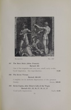 <em>"Checklist with illustration."</em>, 1915. Printed material. Brooklyn Museum, NYARC Documenting the Gilded Age phase 2. (Photo: New York Art Resources Consortium, NE65_R11_0081.jpg