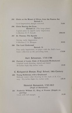 <em>"Checklist."</em>, 1915. Printed material. Brooklyn Museum, NYARC Documenting the Gilded Age phase 2. (Photo: New York Art Resources Consortium, NE65_R11_0088.jpg