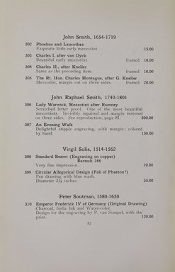 <em>"Checklist."</em>, 1915. Printed material. Brooklyn Museum, NYARC Documenting the Gilded Age phase 2. (Photo: New York Art Resources Consortium, NE65_R11_0090.jpg