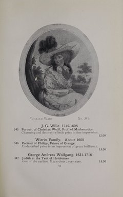 <em>"Checklist with illustration."</em>, 1915. Printed material. Brooklyn Museum, NYARC Documenting the Gilded Age phase 2. (Photo: New York Art Resources Consortium, NE65_R11_0099.jpg