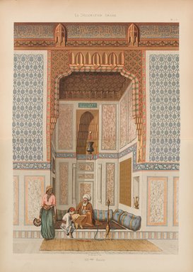 <em>"Khosné Ahumed-el-Bordeyny."</em>, 1885. Printed material. Brooklyn Museum. (Photo: Brooklyn Museum, NK1270_P93_Arabe_pl001-002_PS4.jpg